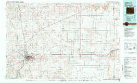 Cheyenne Wyoming Historical topographic map, 1:100000 scale, 30 X 60 Minute, Year 1981