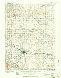 Cheyenne Wyoming Historical topographic map, 1:125000 scale, 30 X 30 Minute, Year 1911
