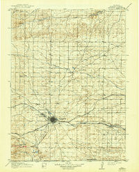 Cheyenne Wyoming Historical topographic map, 1:125000 scale, 30 X 30 Minute, Year 1914