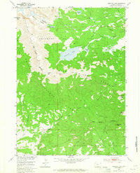 Christina Lake Wyoming Historical topographic map, 1:24000 scale, 7.5 X 7.5 Minute, Year 1953