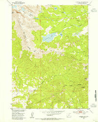 Christina Lake Wyoming Historical topographic map, 1:24000 scale, 7.5 X 7.5 Minute, Year 1953