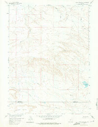 Circle Bar Lake Wyoming Historical topographic map, 1:24000 scale, 7.5 X 7.5 Minute, Year 1958