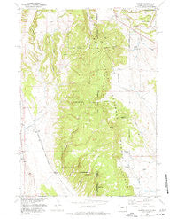 Clifton Wyoming Historical topographic map, 1:24000 scale, 7.5 X 7.5 Minute, Year 1951