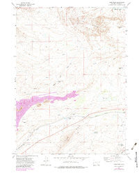 Como West Wyoming Historical topographic map, 1:24000 scale, 7.5 X 7.5 Minute, Year 1971