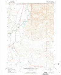 Corbett Dam Wyoming Historical topographic map, 1:24000 scale, 7.5 X 7.5 Minute, Year 1966