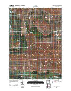 Daniel Junction Wyoming Historical topographic map, 1:24000 scale, 7.5 X 7.5 Minute, Year 2012