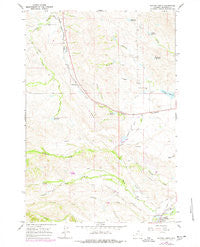 Dayton North Wyoming Historical topographic map, 1:24000 scale, 7.5 X 7.5 Minute, Year 1964