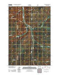 Divide Lake Wyoming Historical topographic map, 1:24000 scale, 7.5 X 7.5 Minute, Year 2011