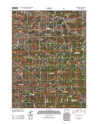 Divide Peak Wyoming Historical topographic map, 1:24000 scale, 7.5 X 7.5 Minute, Year 2012