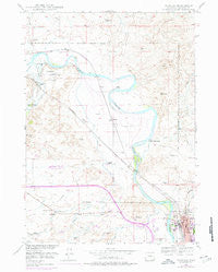 Douglas Wyoming Historical topographic map, 1:24000 scale, 7.5 X 7.5 Minute, Year 1949
