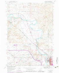 Douglas Wyoming Historical topographic map, 1:24000 scale, 7.5 X 7.5 Minute, Year 1949