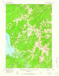 Eagle Peak Wyoming Historical topographic map, 1:62500 scale, 15 X 15 Minute, Year 1959