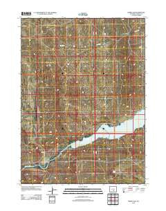Ferris Lake Wyoming Historical topographic map, 1:24000 scale, 7.5 X 7.5 Minute, Year 2012