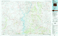 Firehole Canyon Wyoming Historical topographic map, 1:100000 scale, 30 X 60 Minute, Year 1980