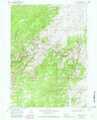 Fletcher Park Wyoming Historical topographic map, 1:24000 scale, 7.5 X 7.5 Minute, Year 1968