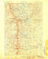 Fort McKinney Wyoming Historical topographic map, 1:125000 scale, 30 X 30 Minute, Year 1903