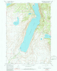 Fremont Lake South Wyoming Historical topographic map, 1:24000 scale, 7.5 X 7.5 Minute, Year 1964