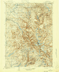 Fremont Peak Wyoming Historical topographic map, 1:125000 scale, 30 X 30 Minute, Year 1909