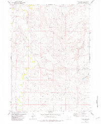 Funny Rock Wyoming Historical topographic map, 1:24000 scale, 7.5 X 7.5 Minute, Year 1981