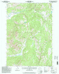 Gravel Mountain Wyoming Historical topographic map, 1:24000 scale, 7.5 X 7.5 Minute, Year 1996