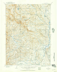 Gros Ventre Wyoming Historical topographic map, 1:125000 scale, 30 X 30 Minute, Year 1907