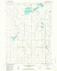 Hawk Springs Wyoming Historical topographic map, 1:24000 scale, 7.5 X 7.5 Minute, Year 1960