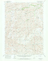 Highland Flats Wyoming Historical topographic map, 1:62500 scale, 15 X 15 Minute, Year 1959