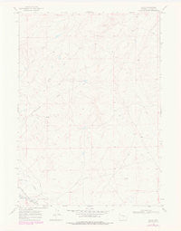 Illco Wyoming Historical topographic map, 1:24000 scale, 7.5 X 7.5 Minute, Year 1968