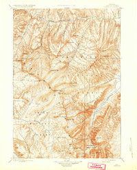 Ishawooa Wyoming Historical topographic map, 1:125000 scale, 30 X 30 Minute, Year 1899