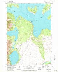 Jenny Lake Wyoming Historical topographic map, 1:24000 scale, 7.5 X 7.5 Minute, Year 1968