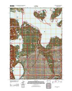 Jenny Lake Wyoming Historical topographic map, 1:24000 scale, 7.5 X 7.5 Minute, Year 2012