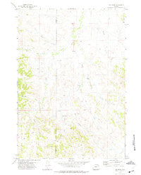Jim Creek Wyoming Historical topographic map, 1:24000 scale, 7.5 X 7.5 Minute, Year 1971