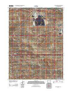 Little America Wyoming Historical topographic map, 1:24000 scale, 7.5 X 7.5 Minute, Year 2012