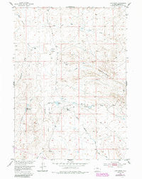 Love Ranch Wyoming Historical topographic map, 1:24000 scale, 7.5 X 7.5 Minute, Year 1952