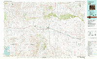 Lusk Wyoming Historical topographic map, 1:100000 scale, 30 X 60 Minute, Year 1982