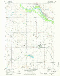 Lyman Nebraska Historical topographic map, 1:24000 scale, 7.5 X 7.5 Minute, Year 1960