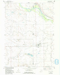 Lyman Nebraska Historical topographic map, 1:24000 scale, 7.5 X 7.5 Minute, Year 1960