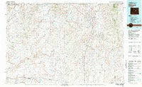 Midwest Wyoming Historical topographic map, 1:100000 scale, 30 X 60 Minute, Year 1981