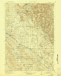 Moorcroft Wyoming Historical topographic map, 1:62500 scale, 15 X 15 Minute, Year 1918