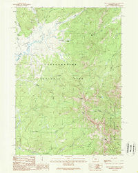 Mount Chittenden Wyoming Historical topographic map, 1:24000 scale, 7.5 X 7.5 Minute, Year 1989