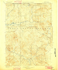 Mt Leidy Wyoming Historical topographic map, 1:125000 scale, 30 X 30 Minute, Year 1902