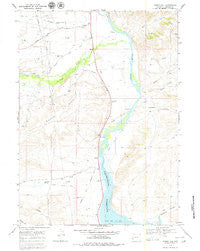 Names Hill Wyoming Historical topographic map, 1:24000 scale, 7.5 X 7.5 Minute, Year 1968