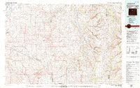Nowater Creek Wyoming Historical topographic map, 1:100000 scale, 30 X 60 Minute, Year 1979