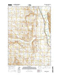 Orchard Bench Wyoming Current topographic map, 1:24000 scale, 7.5 X 7.5 Minute, Year 2015