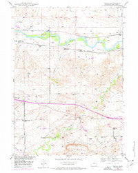 Orpha Wyoming Historical topographic map, 1:24000 scale, 7.5 X 7.5 Minute, Year 1949