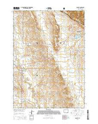 Osage SE Wyoming Current topographic map, 1:24000 scale, 7.5 X 7.5 Minute, Year 2015