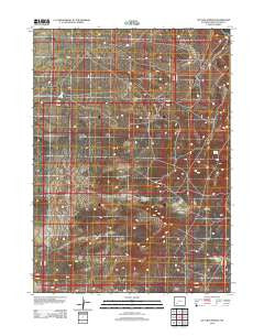 Ox Yoke Springs Wyoming Historical topographic map, 1:24000 scale, 7.5 X 7.5 Minute, Year 2012