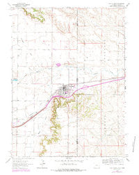Pine Bluffs Wyoming Historical topographic map, 1:24000 scale, 7.5 X 7.5 Minute, Year 1963