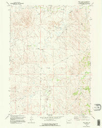 Piney Creek Wyoming Historical topographic map, 1:24000 scale, 7.5 X 7.5 Minute, Year 1970