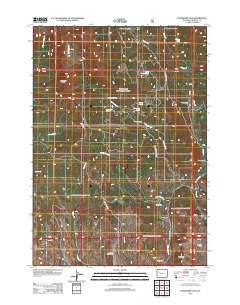Ramshorn Peak Wyoming Historical topographic map, 1:24000 scale, 7.5 X 7.5 Minute, Year 2012